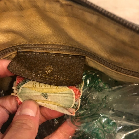 SOLD!!! auth Vintage Gucci GG Web Boston - Picture 7 of 8